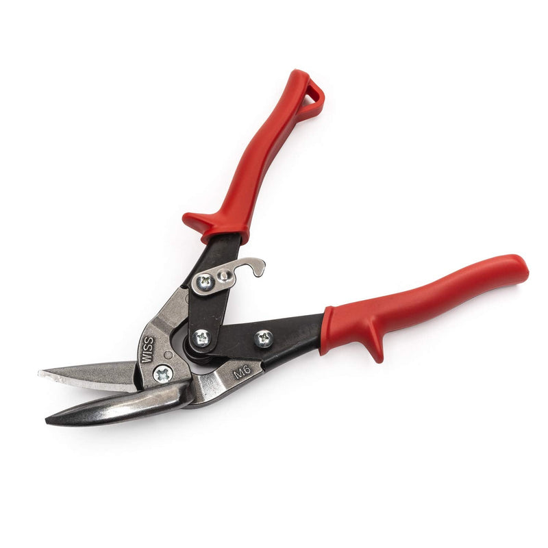 [Australia - AusPower] - Crescent Wiss 9-1/4" Metalmaster Offset Straight and Left Cut Aviation Snips - M6R , Red Left/Straight 