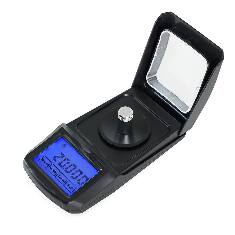 [Australia - AusPower] - MINGLISCALE Portable Precision Digital Milligram Scale 20g x 0.001g, Digital Milligram Jewelry Scale, Gems Scale, High Precision Multifunction Lab Scale 