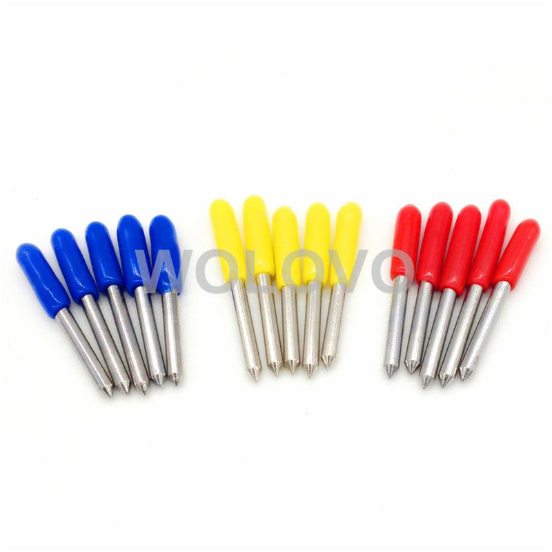 [Australia - AusPower] - 1Set(15pcs) Extra Long Service Life 30/45/60 Degree Roland Blades Plotter Vinyl Cutter Knife 