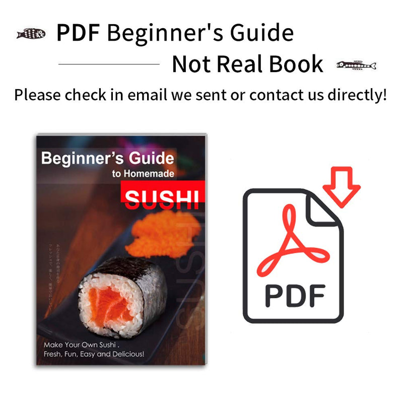 [Australia - AusPower] - Sushi Making Kit, Delamu Bamboo Sushi Mat, Including 2 Sushi Rolling Mats, 5 Pairs of Chopsticks, 1 Paddle, 1 Spreader, 1 Beginner Guide PDF, Roll On, Beginner Sushi Kit 