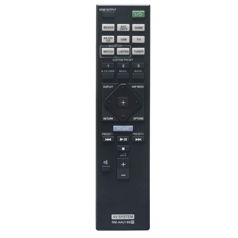 [Australia - AusPower] - RM-AAU189 RMAAU189 Replace Remote Control fit for Sony AV Receiver Home Theater System STR-DN850 STR-DN1050 STRDN850 STRDN1050 