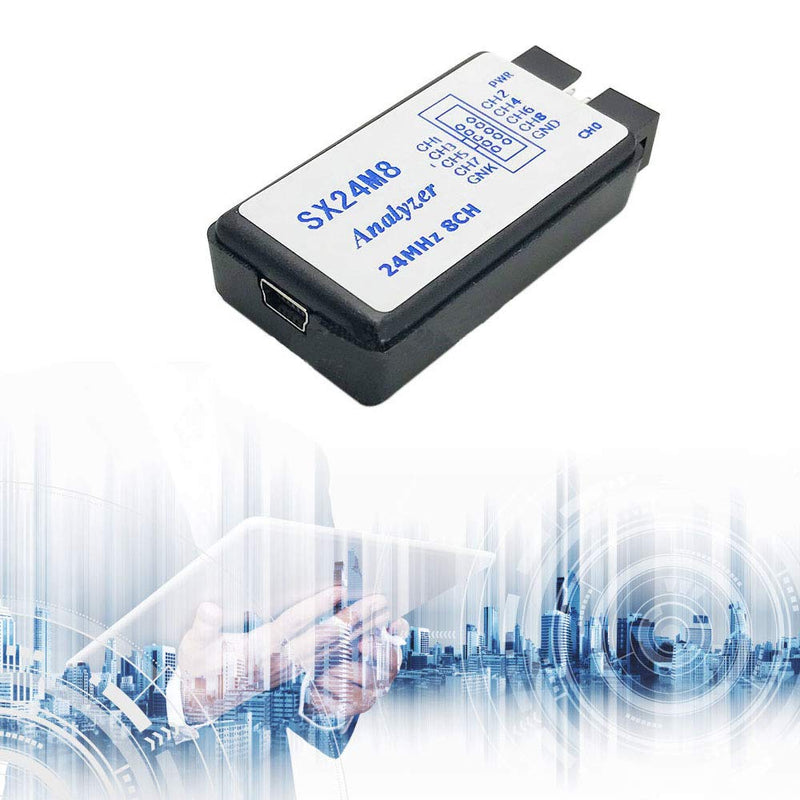[Australia - AusPower] - Comidox 1Set USB Logic Analyzer Device Set USB Cable 24MHz 8CH 24MHz 8 Channel UART IIC SPI Debug for Arduino ARM FPGA M100 Hot 