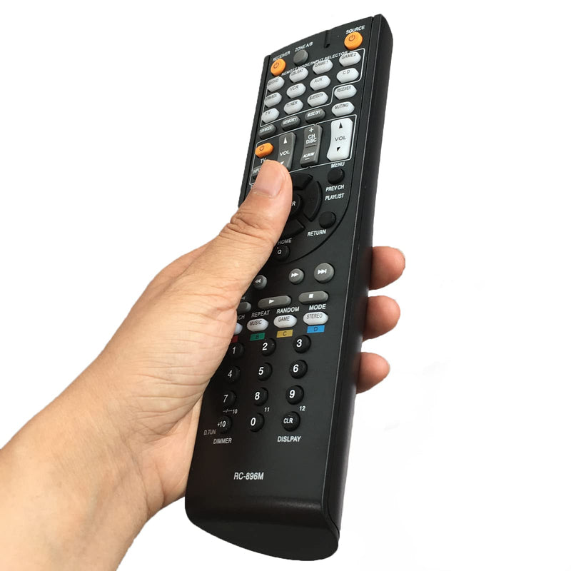 [Australia - AusPower] - Replacement Remote Control RC-896M Compatible for Onkyo AV Receiver TX-SR444 TXSR444 