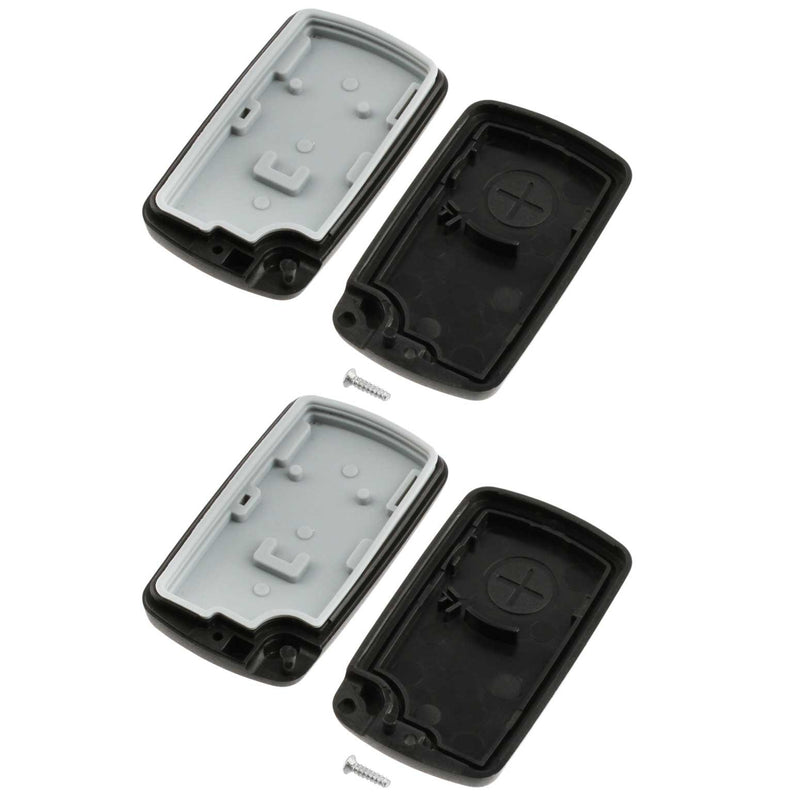 [Australia - AusPower] - Key Fob Keyless Entry Remote Shell Case & Pad fits Mitsubishi 2002-2006 Eclipse / 2002-2007 Lancer / 2000-2004 Montero Sport / 2003-2006 Outlander, Set of 2 mt-2b-case [2] 