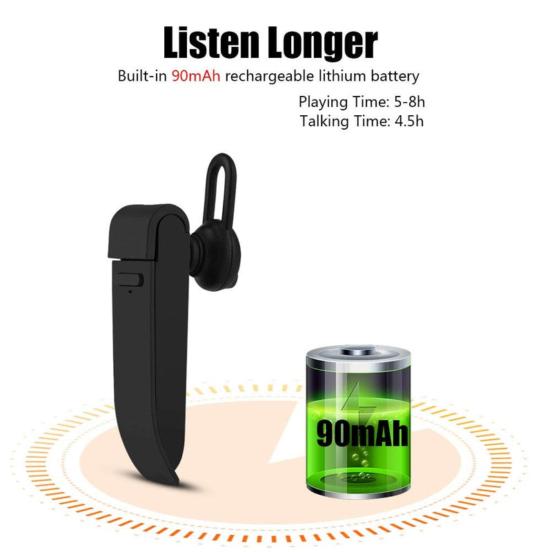 [Australia - AusPower] - Diyeeni Intelligent Translation Earbuds, Multi-Language Bluetooth Translator, Portable Wireless Ear Hook, Supports 22 Languages 