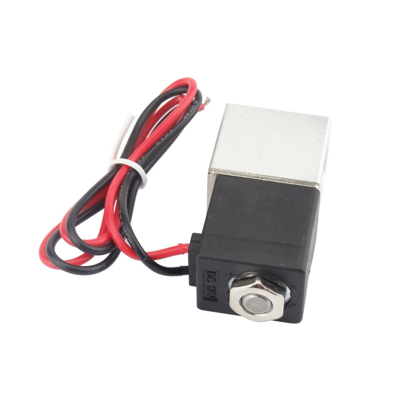 [Australia - AusPower] - 1/4inch DC 12V 2 Way Normally Closed Electric Solenoid Air Valve 