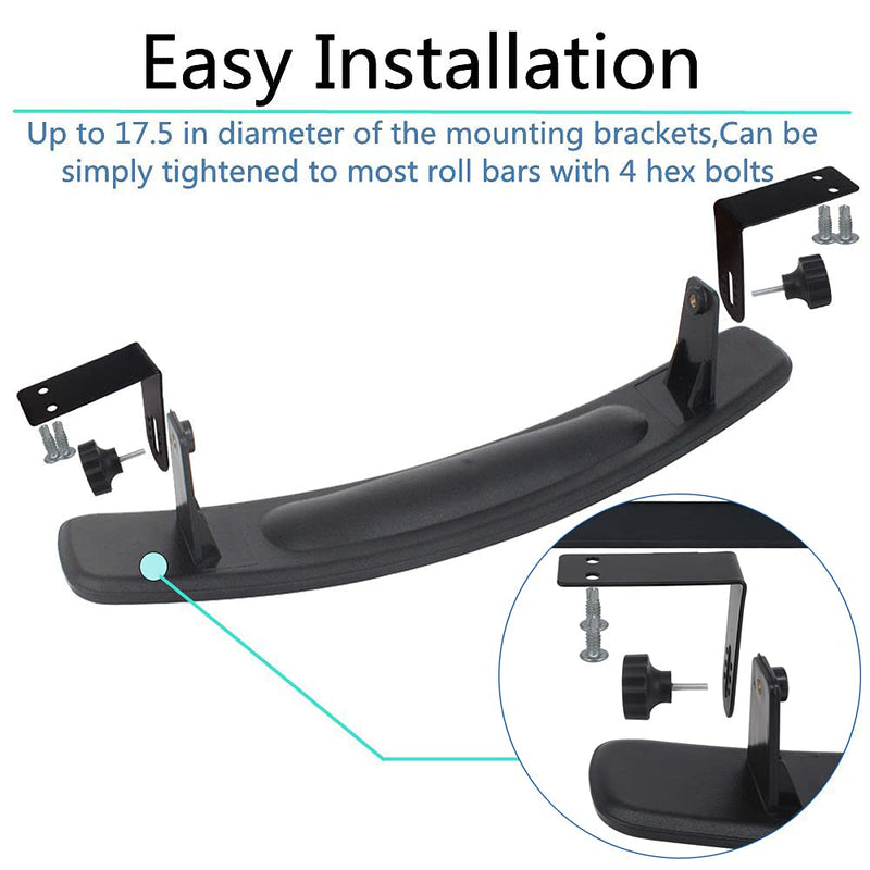 [Australia - AusPower] - HKOO Golf cart Rear View Mirror,16.5" Extra Wide 180 Degree Panoramic Rear View Mirror Fit for Golf Cart EZGO Club Car Yamaha (Rear View Mirror) 