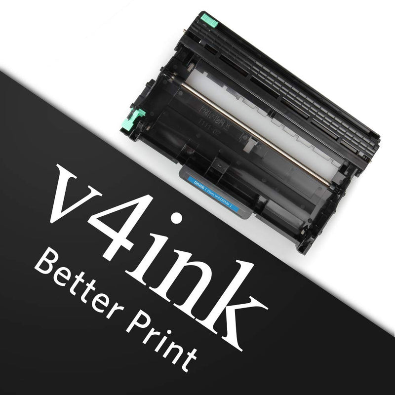 [Australia - AusPower] - v4ink Compatible Drum Unit Replacement for Brother DR420 to use for HL-2240 HL-2240D HL-2270DW HL-2280DW MFC-7360N MFC-7460DN MFC-7860DW Brother IntelliFax-2840 2940 DCP-7060D DCP-7065DN Printer 