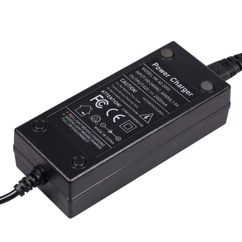 [Australia - AusPower] - Jucuwe 42V 2A Power Adapter 50/60Hz 100-240VAC with 3-Prong Connector for 36V Sports Mod Dirt Quad,and Pocket Mod Power Supply 