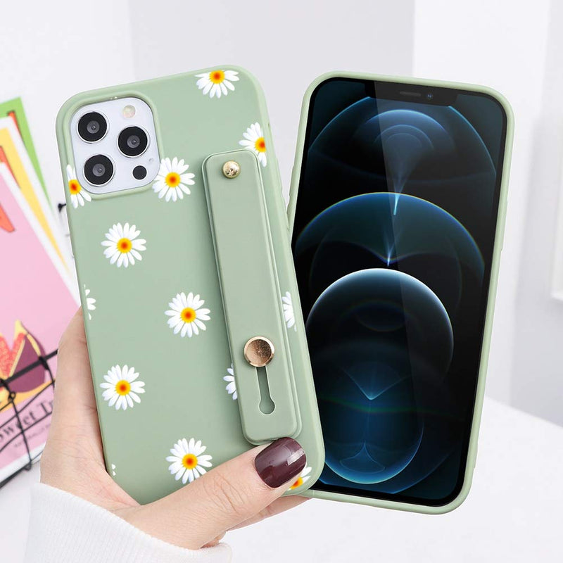 [Australia - AusPower] - Yoedge Hand Strap Case for Xiaomi Poco X3 / X3 NFC (4G) with Convertible Stand, Silicone Shockproof Adjustable Wrist Strap Holder Cover Compatible with Xiaomi Poco X3 NFC 4G - 6.67 inch, Little Daisy A_Little daisy for Xiaomi Poco X3 / X3 NFC (4G) 