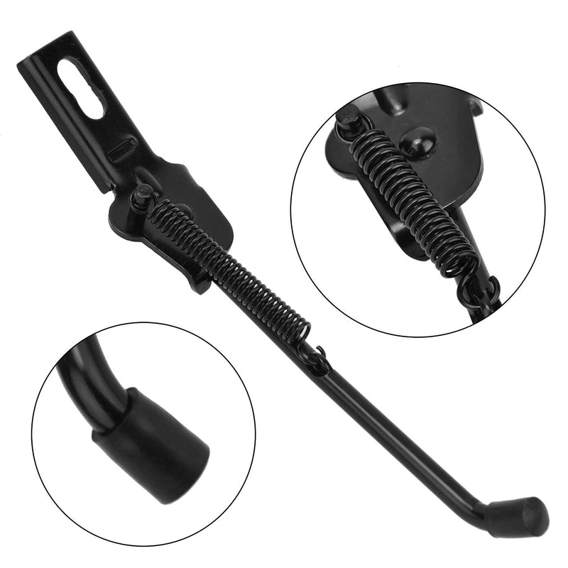 [Australia - AusPower] - SEISSO Bike Kickstand for Kid Bicycle Kickstand 12 14 16 18 Inch Aluminium Alloy Rear Side Bicycle Stand Folding Bicycle Mount Stand Support Kickstand for Mountain Bike, Mountain Bike Road 12 Inch 