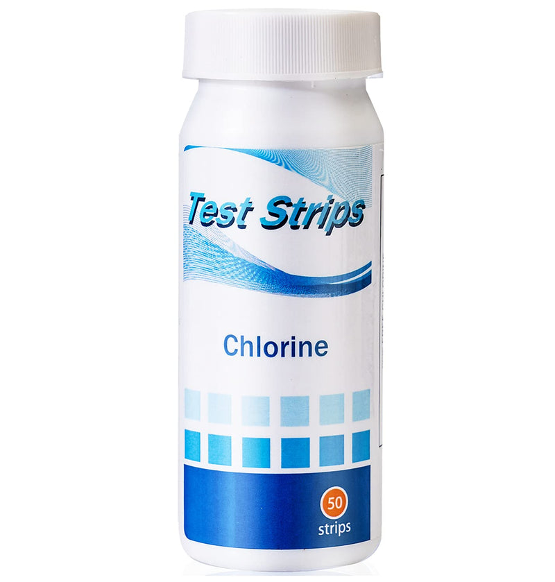 [Australia - AusPower] - SuperCheck Chlorine Test Strips for Food Service, 0-750 ppm, 50 Count, Sanitizer Test Strips, Measure Chlorine Content in Chlorine Sanitizer Solutions, Chlorine Dioxide Test Strips, Chlorine Tester 1 