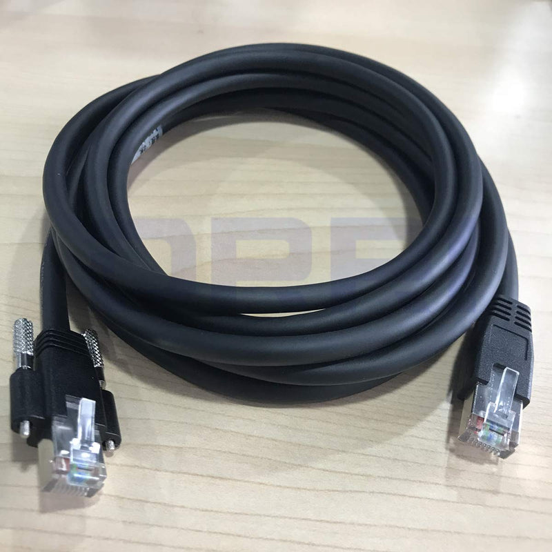 [Australia - AusPower] - DRRI GigE Cat 6 S/STP DrC with RJ-45 Horizontal Locking Screws Data Cable for Basler Cameras 