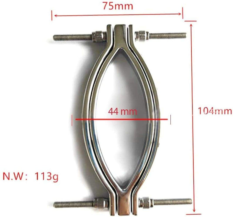 [Australia - AusPower] - Stainless Steel Adjustable Pussy Clamp Professional Quality Speculum 