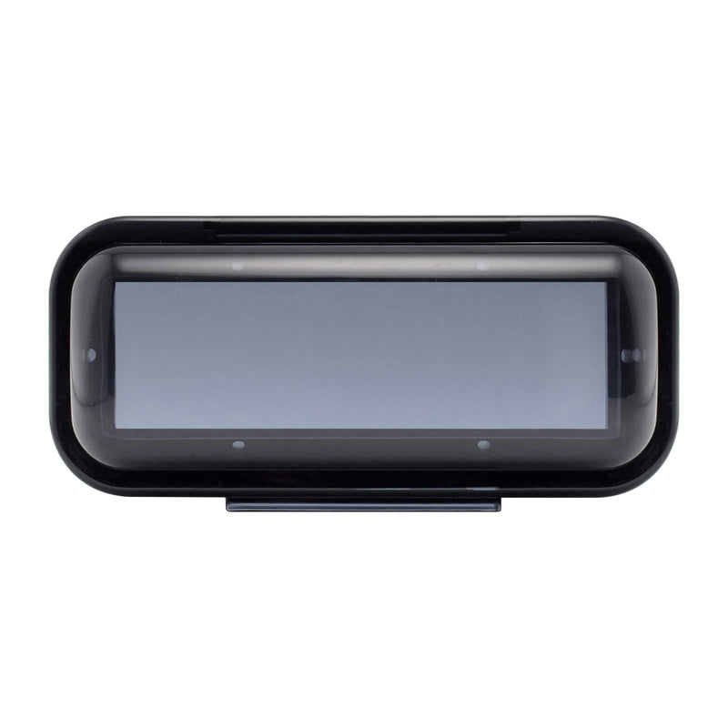 [Australia - AusPower] - Enrock Marine Universal In Dash Water Resistant Waterproof Tinted Radio Shield Receiver Cover (White Base) White Base 