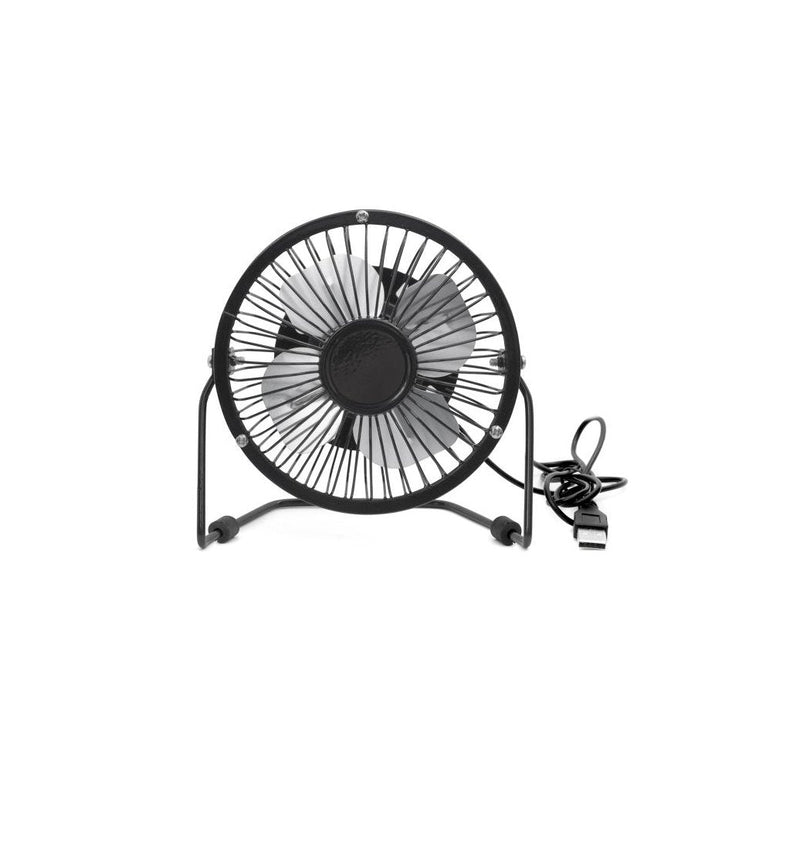 [Australia - AusPower] - Kikkerland Black USB Desk Fan, 1 EA 