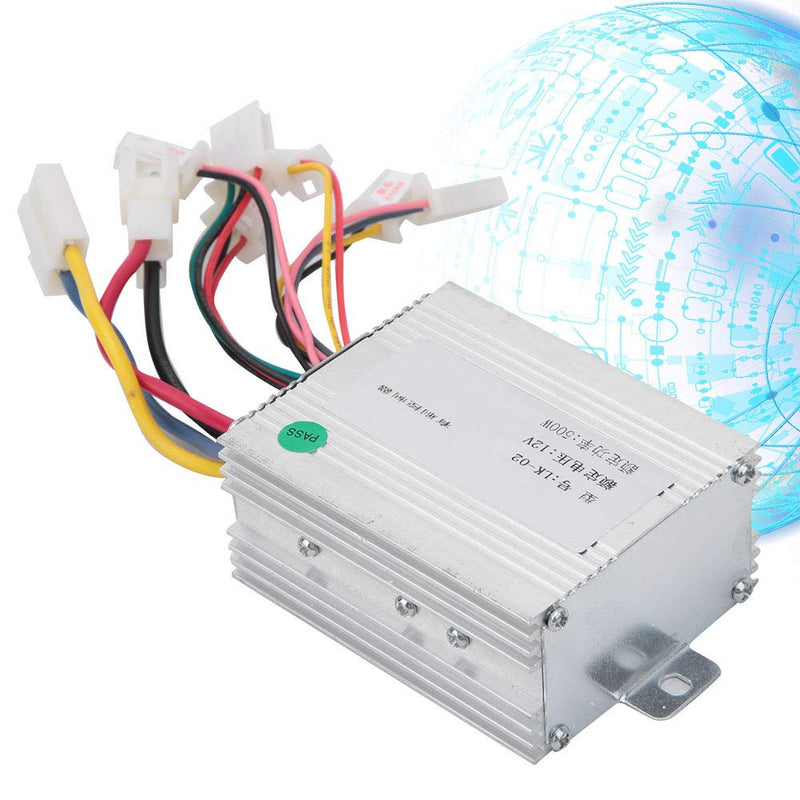 [Australia - AusPower] - Xinwoer 【𝐂𝐡𝐫𝐢𝐬𝐭𝐦𝐚𝐬 𝐃𝐞𝐚𝐥𝐬】 Electric Bicycle Speed Brush Motor Controller 12V 500W Electric Brush Motor Controller DC Motor Speed Control for Electric Vehicle Scooter 