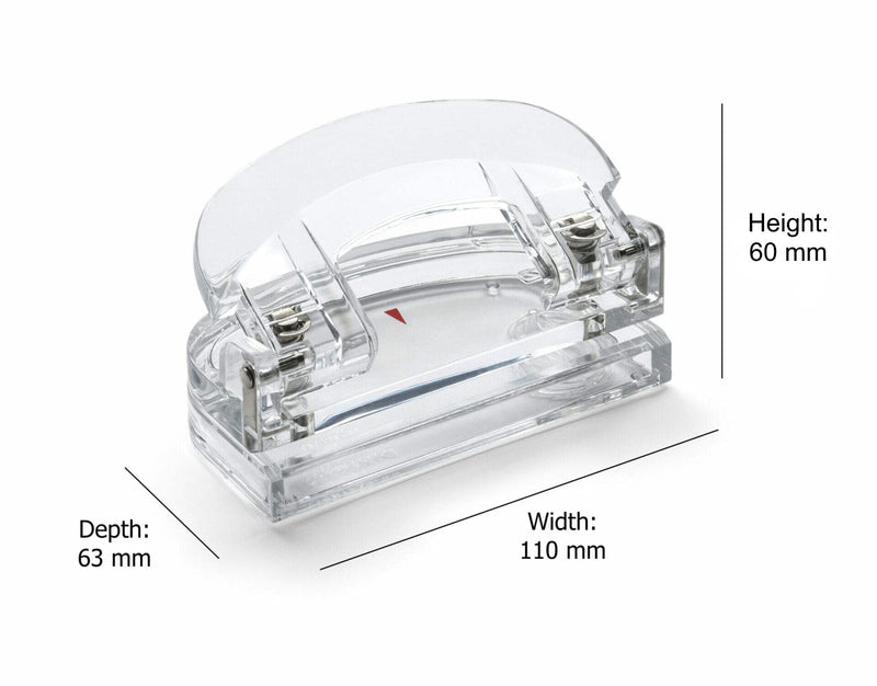 [Australia - AusPower] - OSCO Clear Acrylic Two Hole Punch 