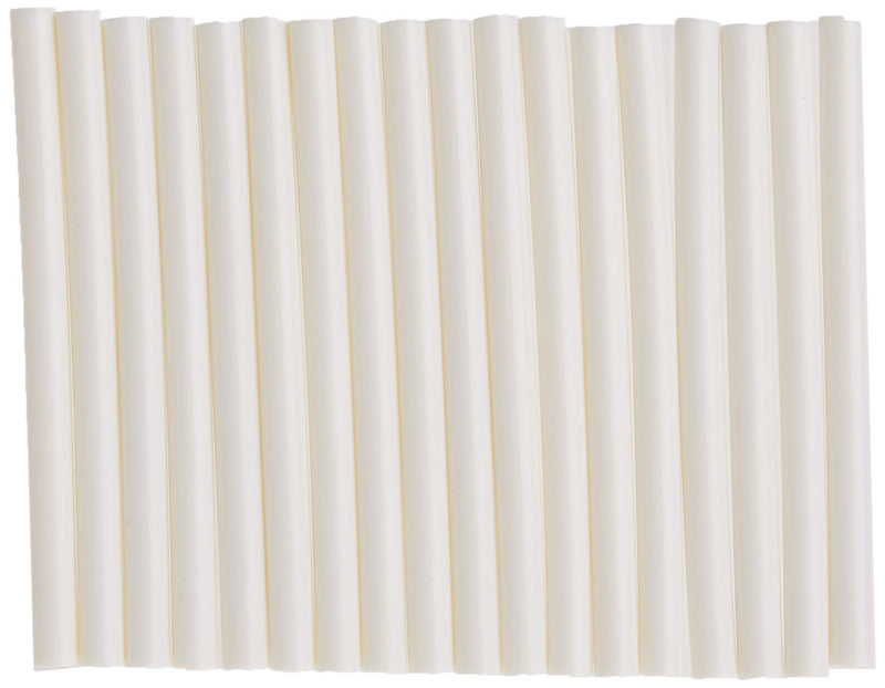 [Australia - AusPower] - Surebonder Fabric Hot Glue Stick, Mini Size 4" L, 5/16" D - 18 Pack, Machine Washable, Use with High Temperature Glue Guns - Made in USA (FS-18), Creamy White 