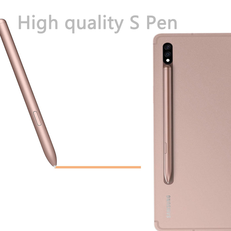 [Australia - AusPower] - Galaxy Tab S7 Stylus Pen Replacement for Samsung Galaxy Tab S7/Tab S7+ Plus/Tab S7 FE S Pen Stylus+ Tips/Nibs (Golden Pen) 
