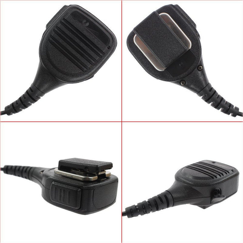 [Australia - AusPower] - Rukey Waterproof Handheld Lapel Shoulder Speaker Mic Microphone for Motorola Radio XPR6380 XiRP8260 DP3401 DGP4150 APX7000 