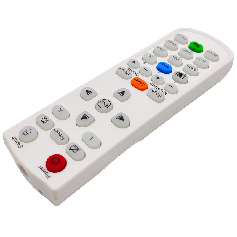 [Australia - AusPower] - INTECHING BR-5080C Projector Remote Control for Optoma 4K550, EH415e, EH415ST, W319UST, W320UST, W330UST, W331, W341, W345, W355, W412, W416, W512, WU334, WU336, WU416, X345, X355, X412, X416, ZH403 