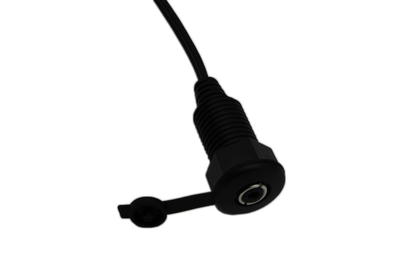 [Australia - AusPower] - 3.5MM AUX Panel Mount Cable - zdyCGTime 3.5mm Extension Mount, Dash Mount, Flush Mount, Panel Mount Cable, for Car, Boat, Motorcycle (2M) 2M 