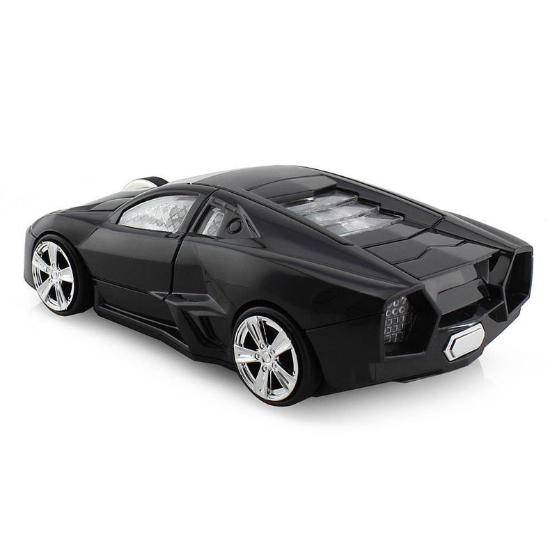 [Australia - AusPower] - jinfili 2.4GHz Sports Car Wireless Mouse Optical Cool 1600DPI 3D USB Wireless Gaming Mice for Pc Laptop Windows 10 Black 