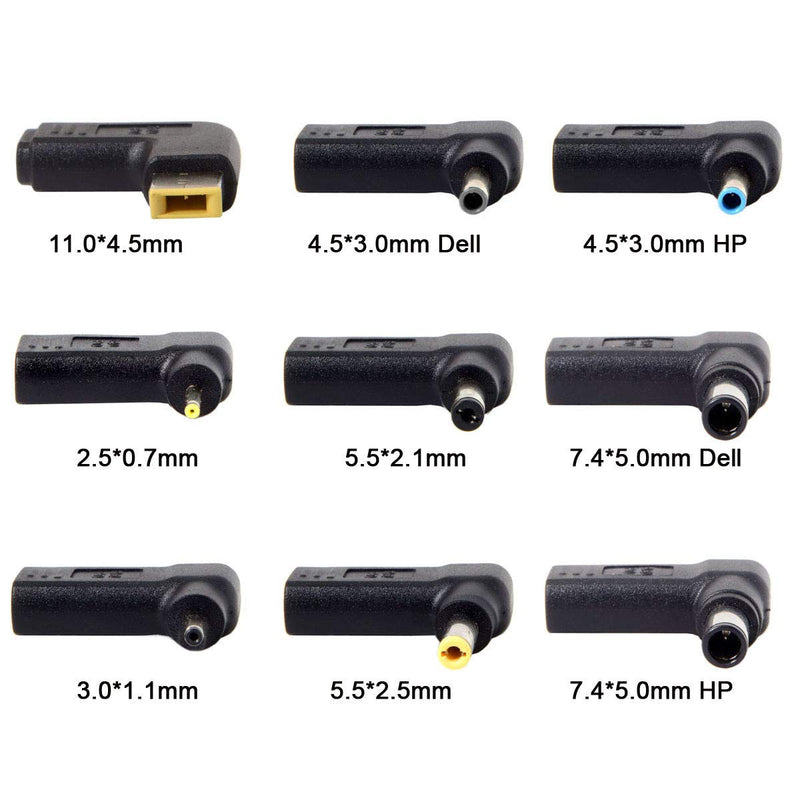 [Australia - AusPower] - CY USB 3.1 Type C USB-C to DC 4.5mmx3.0mm Adapter Emulator Trigger 90 Degree Angled 