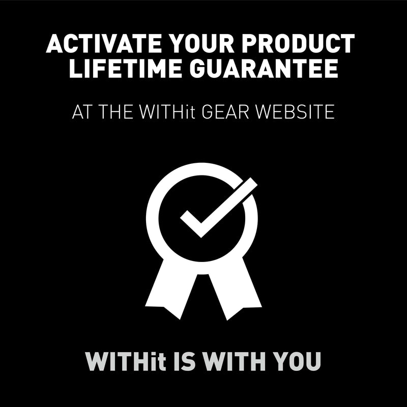 [Australia - AusPower] - WITHit USB Rechargeable Clip On Book Light – Black – LED Reading Light for Books, eBooks, Reduced Glare, Lightweight - Integrated USB Plug, Rechargeable Battery Included 