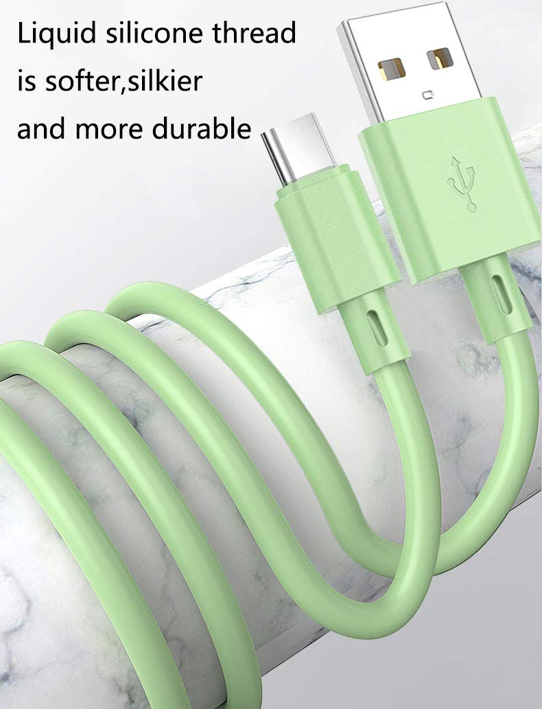 [Australia - AusPower] - 5 Pack 6FT USB Type C Cable, TPE Fast USB C Charging Power Data Sync Cord Phone Charger for Samsung Galaxy A10e A11 A20 A21 A51 A50 A71 A01 S10 S21 S20 FE Note 20, Moto G G7 G6 Z4, LG K51 Stylo 4 5 6 