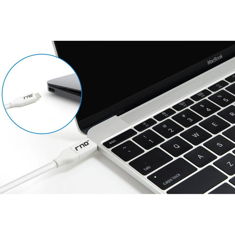 [Australia - AusPower] - RND Type-C (USB-C 3.1) 3.3ft Cable (6-Pack) (Charge 3A/Data Sync 10Gbps) Compatible: Apple MacBook, Google Pixel, LG, Moto, OnePlus, Samsung Galaxy (S9, S8, Note) and All Type C Devices (White) 6x White 