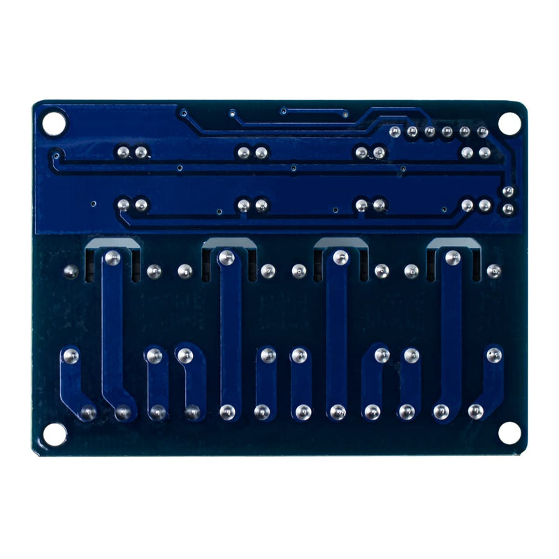 [Australia - AusPower] - Hosyond 4Pack 4 Channel DC 5V Relay Module with Optocoupler Relay Board for Arduino Raspberry Pi MEGA2560 