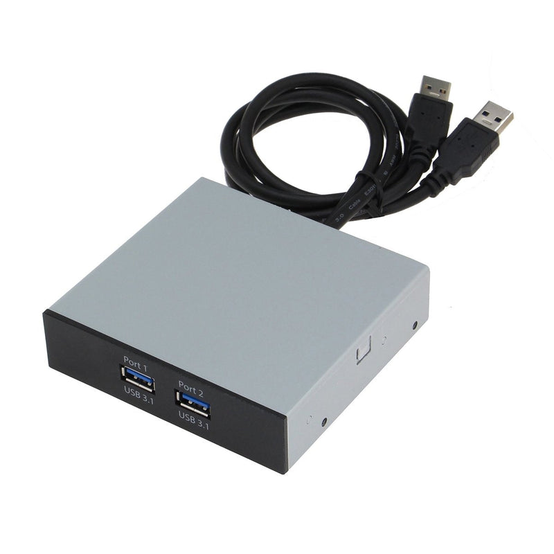 [Australia - AusPower] - SEDNA - 2 Port USB 3.0 3.5" Floppy Bay Front Panel - 2X Type A Connector 