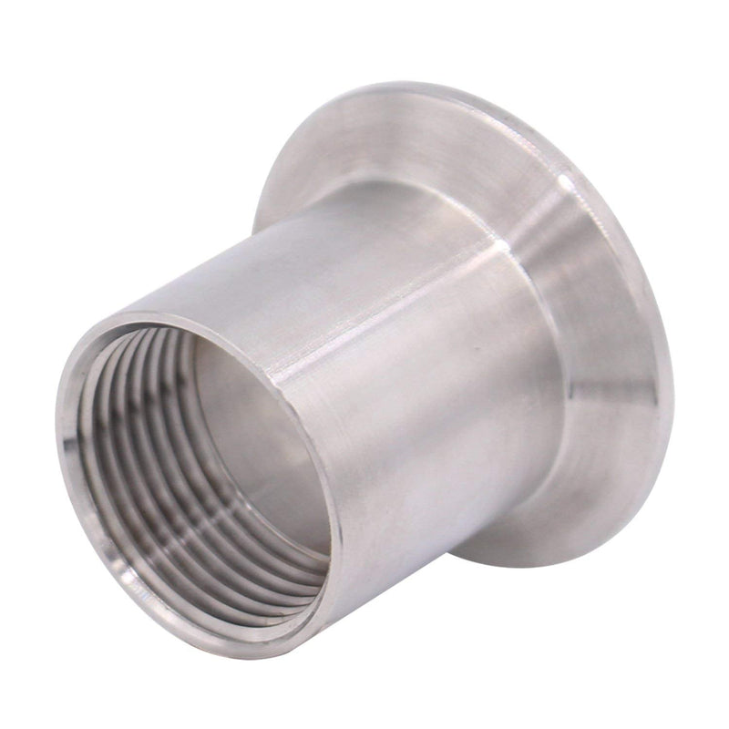 [Australia - AusPower] - DERNORD Sanitary Female Threaded Pipe Fitting to 1.5 Inch TRI CLAMP (OD 50.5mm Ferrule) (Pipe Size: 1" NPT) Pipe Size: 1" NPT 