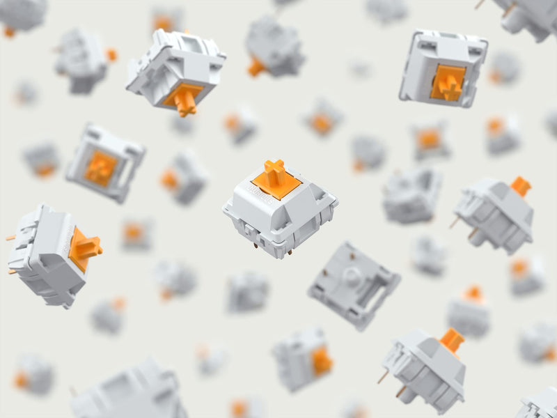 [Australia - AusPower] - Glorious Panda Switch (LUBED) - 36x Plate Mounted 3 pin Switches for Mechanical Keyboards (GLO-SWT-HPANDA-LUBED) Panda Lubed 