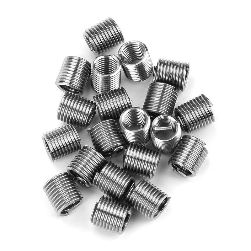 [Australia - AusPower] - Threaded Inserts Repair Kit 304 Stainless Steel Helicoil Type Wire Insert Installation Tool Set (M6x1.0x2D) M6x1.0x2D 