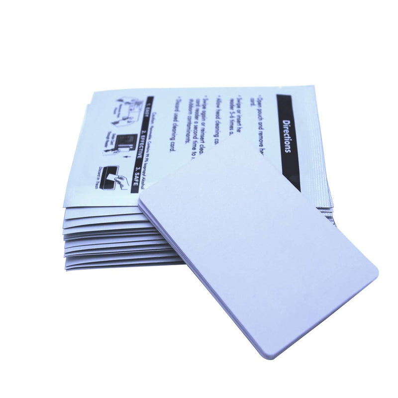 [Australia - AusPower] - Zhi Yin CR80 Cleaning Cards, Dual Side Card Reader Cleaner, POS Swipe Terminal Cleaning Cards CK-CR80 (20pcs) 