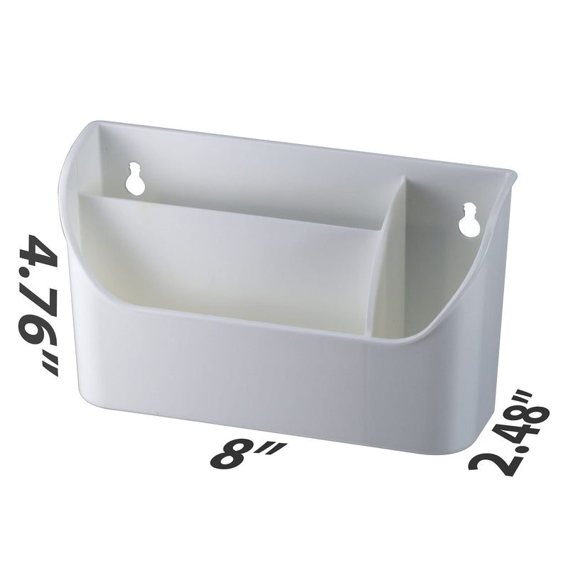 [Australia - AusPower] - Officemate Magnet Plus Magnetic Organizer, White (92550) 