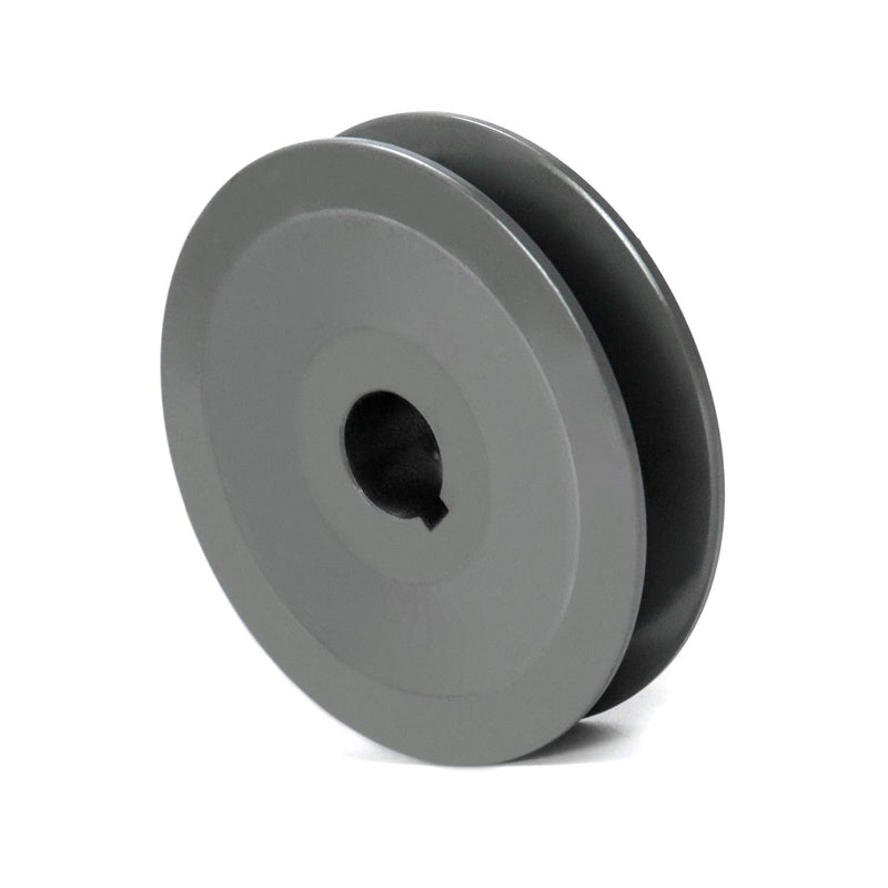 [Australia - AusPower] - QWORK Single Groove Web Sheaves, 3"OD 5/8"Bore V-Belt Sheave, A Belt Section, for V-Belt,AK30-5/8 5/8" Bore, 3" OD 1 Groove 