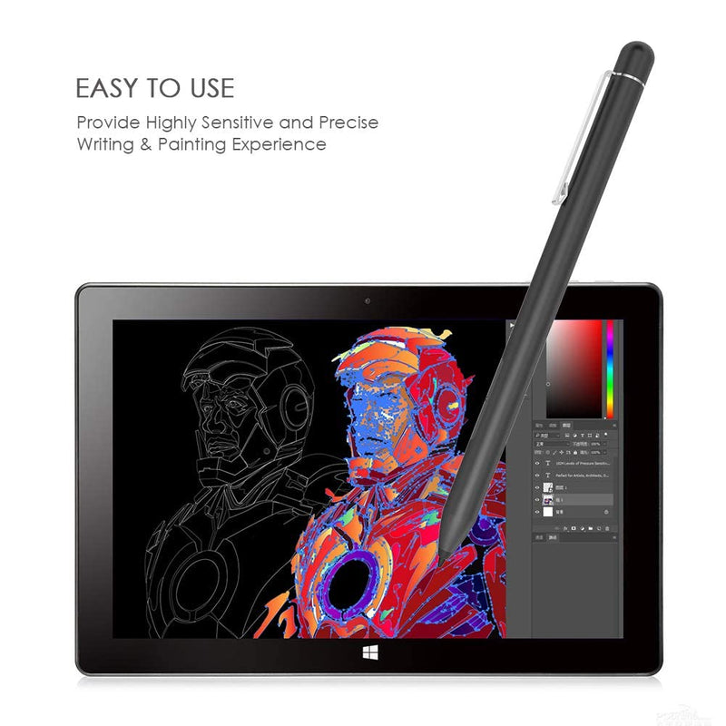 [Australia - AusPower] - ﻿Pen for Microsoft Surface Pro 8/7 – Newest Version Work with Microsoft Surface Pro 6 (Intel Core i5, 8GB RAM, 256GB) and Surface Pro 5th Gen Surface Go (Black) Black 