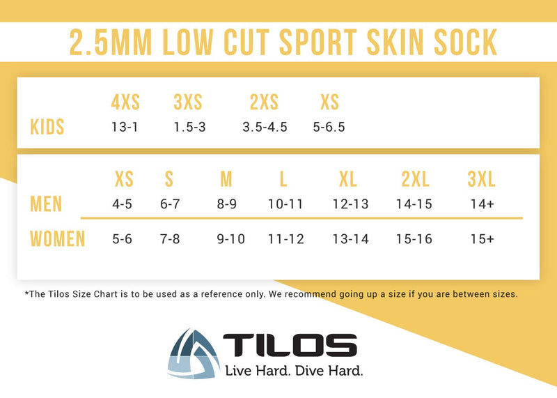 [Australia - AusPower] - Tilos Low Cut Sport Skin Socks for Sand Volleyball: A for Everything on The Sand; Water Sports, Snorkeling, and Diving Black 4XS - Size Kids 13-1 