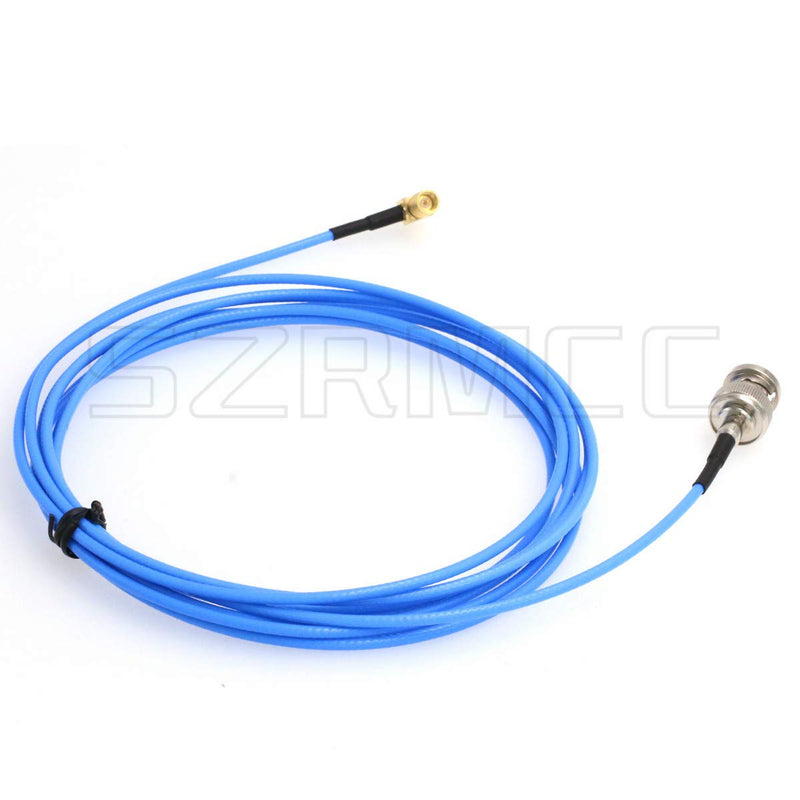 [Australia - AusPower] - SZRMCC Right Angle Microdot 10-32UNF Male M5 to BNC Male Test Cable for Vibration Acceleration Sensor (1m/3.2ft) Right Angle M5-BNC 1m 