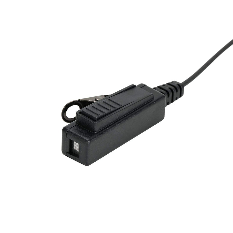 [Australia - AusPower] - Yolipar RDM2070D 2-Pin 2-Wire Earpiece Surveillance Kit Compatible with Motorola Radio CLS1410 CLS1110 CP200 GP300 GP2000 BPR40 Walkie Talkie Radio with Big PTT Mic Tansparent Acoustic Tube Headset 