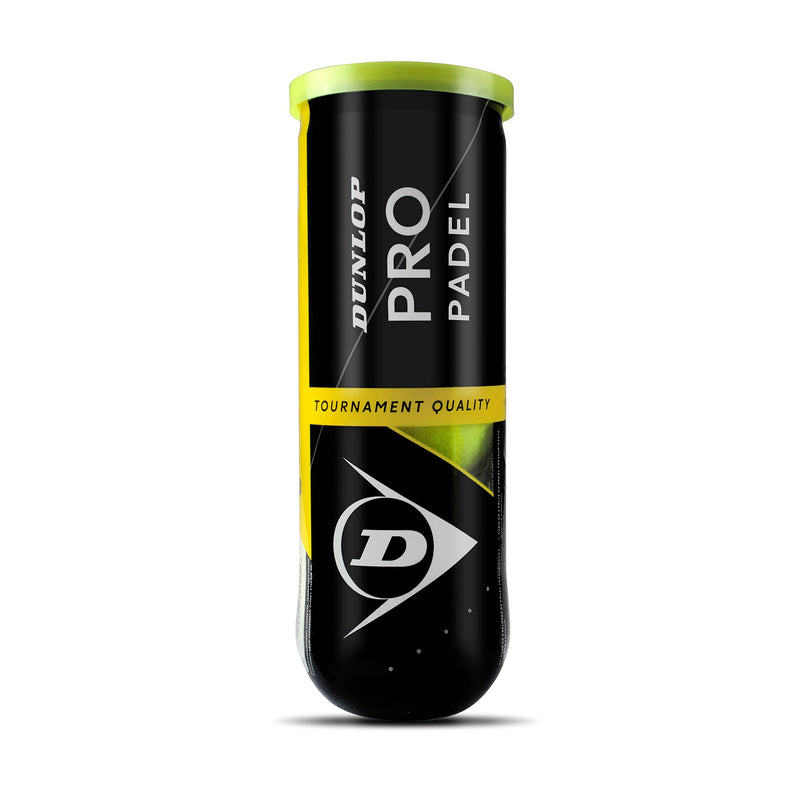 [Australia - AusPower] - Dunlop Sports Dunlop Pro Padel, 3-Ball can, Yellow 