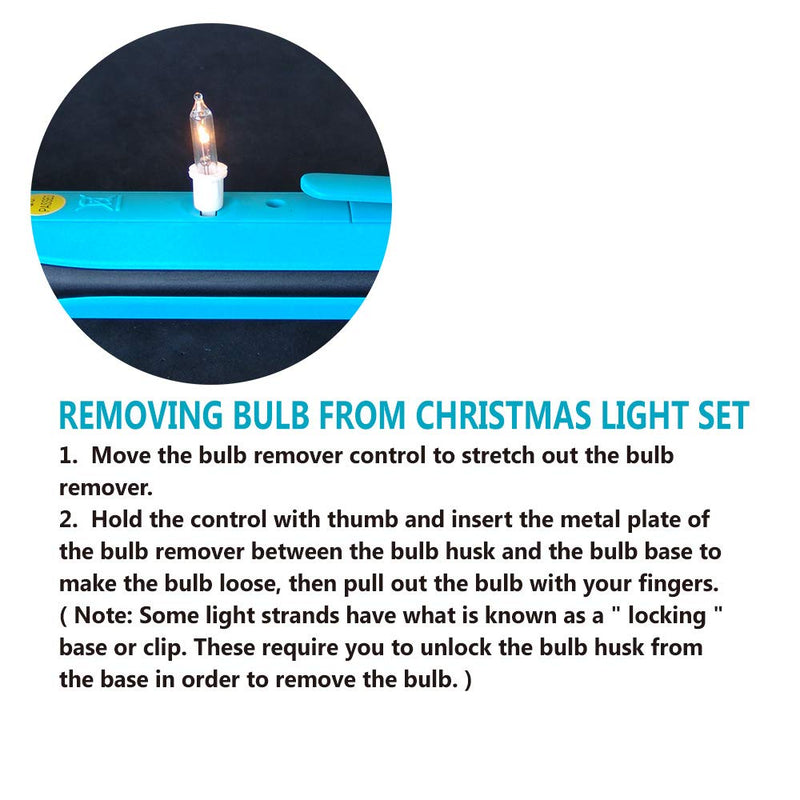 [Australia - AusPower] - allsun Christmas Light String Tester Non Contact Voltage Finder Meter Light Bulb&Fuse Checker Gun 12-600 V AC Mini Light Repairing Tool Light Keeper Fixer Pro, Blue 
