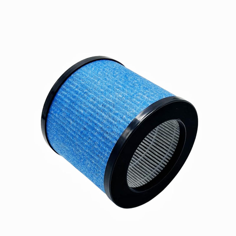 [Australia - AusPower] - Slirceods Replacement True HEPA Filter Compatible with TOPPIN TPAP002 Comfy Air C1 Air Puri-fier, Replace # TPFF002, HEPA and Activated Carbon Filter - 2 Pack 