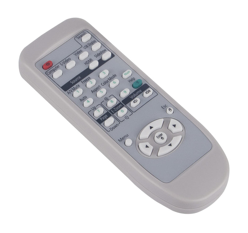 [Australia - AusPower] - AIDITIYMI New Replacement Remote Control fit for Epson Projector EX3200 EX5200 EX7200 VS200 EB-W6 EP700 EX70 PowerLite W6 PowerLite 1220 Home Cinema 700 PowerLite S7 PowerLite S9 PowerLite 1260 