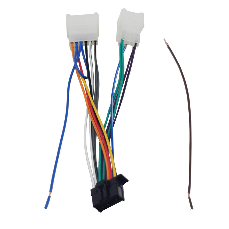 [Australia - AusPower] - RED WOLF Pioneer Stereo Radio Wiring Harness Replacement for Toyota Highlander Tacoma Prius 1994-2020, Subaru 2012-2018 Forester WRX 