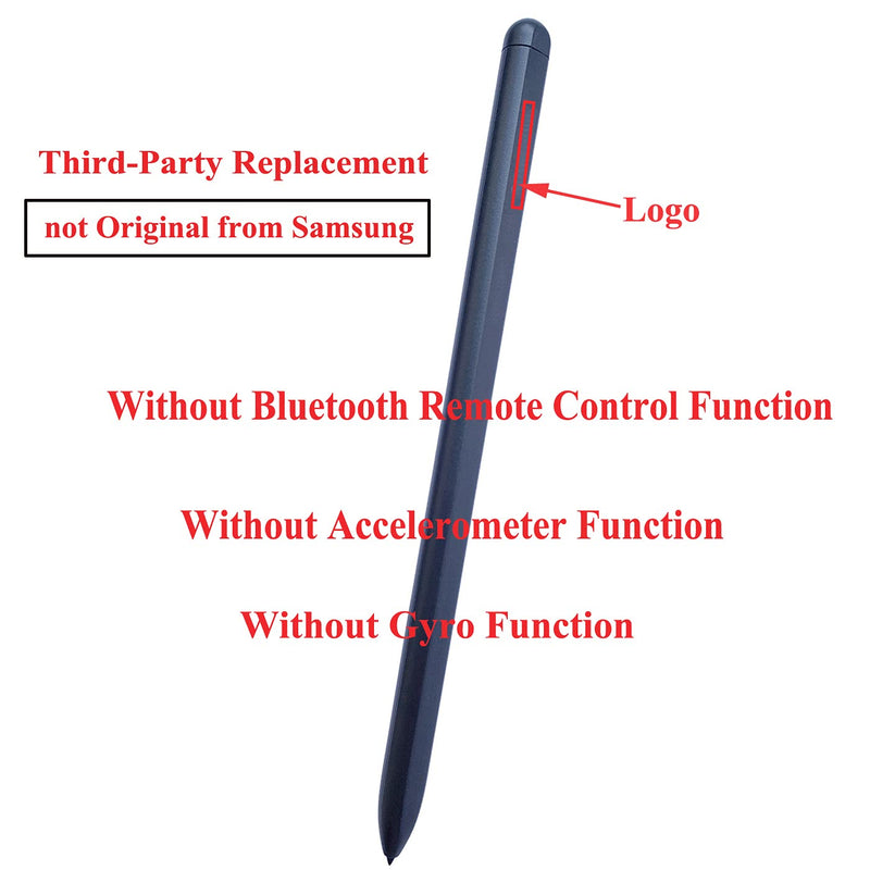 [Australia - AusPower] - ubrokeifixit Ubrokeifixit Tab S7,Tab S7 Plus Touch Pen,Stylus Pen,Touch Stylus S Pen Replacement(Without Bluetooth) for Samsung Galaxy Tab S7 11in,Tab S7 Plus 12.4in,with Tips/Nibs (S7 and S7,/Black) 